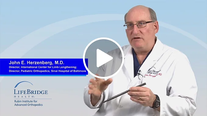 Dr. Herzenberg explains the Precice Internal Lengthening Nail