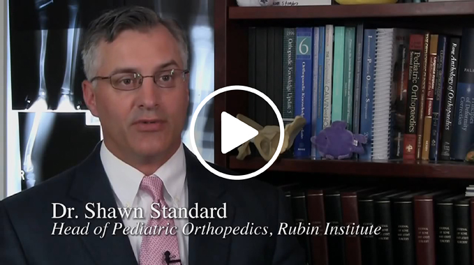 Dr. Shawn Standard discussing how patients with Fibular Hemimelia and Congenital Femoral Deficiency are treated at the International Center for Limb Lengthening