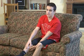 Male patient with a limb length discrepancy discussing how he was treated at the International Center for Limb Lengthening