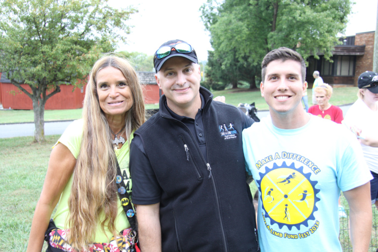 Pediatric Liaison Marilyn Richardson and Dr. Shawn Standard with participant at Rubin Institute for Advanced Orthopedics 2016 Save-A-Limb Fund Event