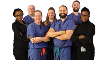 Dr. Michael Assayag, Dr. Janet Conway, and their team of assistants